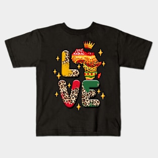 Juneteenth Love Kids T-Shirt